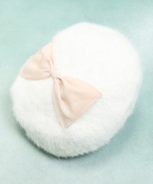 SKAPE（エスケープ）の「ﾋﾞｯｸﾘﾎﾞﾝﾍﾞﾚｰ（ハンチング/ベレー帽・キッズ・ネイビー/ホワイト・50cm/54cm）」の9枚目の写真