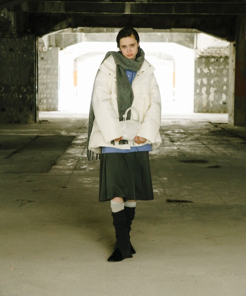 SENSE OF PLACE by URBAN RESEARCH(センスオブプレイスバイアーバンリサーチ)の「ニーハイソックス(ソックス/靴下・レディース・アイボリー/シルバー・ONE)」の12枚目の写真