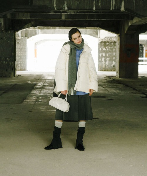 SENSE OF PLACE by URBAN RESEARCH(センスオブプレイスバイアーバンリサーチ)の「ニーハイソックス(ソックス/靴下・レディース・アイボリー/シルバー・ONE)」の13枚目の写真