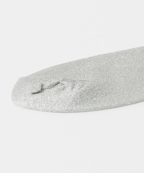 SENSE OF PLACE by URBAN RESEARCH(センスオブプレイスバイアーバンリサーチ)の「ニーハイソックス(ソックス/靴下・レディース・アイボリー/シルバー・ONE)」の17枚目の写真