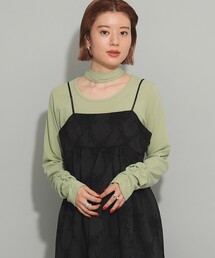 Ray BEAMS | ボウタイ ギャザー スリーブ Tシャツ(Tシャツ/カットソー)