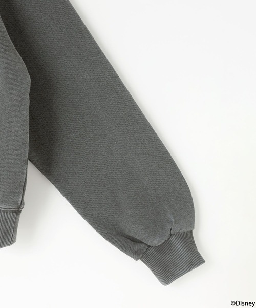 LOWRYS FARM（ローリーズファーム）の「Disney／ラグランウラケ　137236（スウェット・キッズ・グレー/チャコールグレー/ブルー・110cm/120cm/130cm/140cm/150cm）」の9枚目の写真