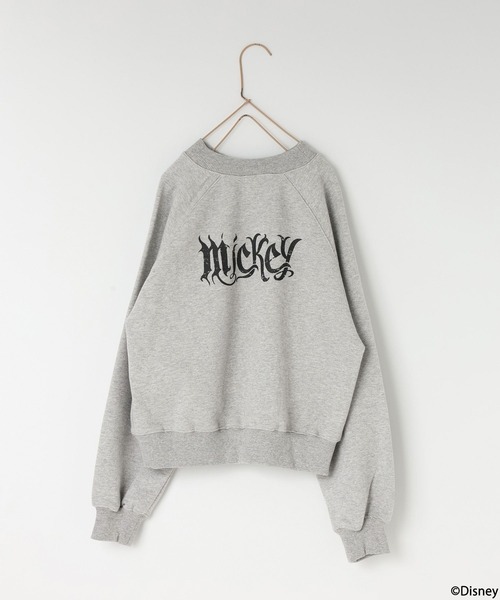 LOWRYS FARM（ローリーズファーム）の「Disney／ラグランウラケ　137236（スウェット・キッズ・グレー/チャコールグレー/ブルー・110cm/120cm/130cm/140cm/150cm）」の15枚目の写真