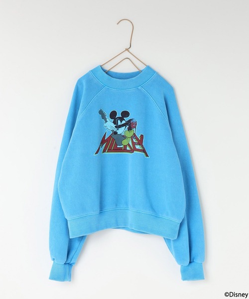 LOWRYS FARM（ローリーズファーム）の「Disney／ラグランウラケ　137236（スウェット・キッズ・グレー/チャコールグレー/ブルー・110cm/120cm/130cm/140cm/150cm）」の18枚目の写真