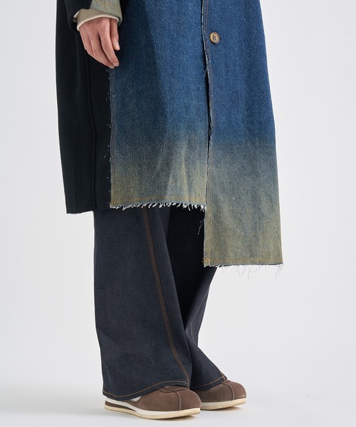 KHOKI Fall Coat 03(Indigo) コッキ　コート KHOKI（コッキ）の「【KHOKI / コッキ】Fall Coat 03（チェスター