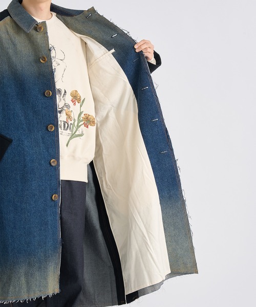 khoki fall coat bestpackingstore限定 BEST PACKING STORE × KHOKIの別注コート