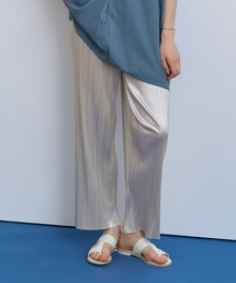 ハウスオブロータス　プリーツパンツ　シルバー　size M HOUSE OF LOTUS（ハウスオブロータス）｜パンツ一覧 - WEAR
