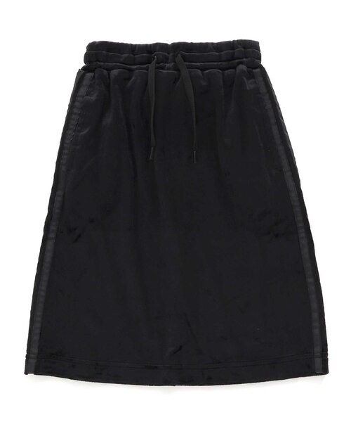 F.O.KIDS（エフオーキッズ）の「サイドラインベロアスカート（スカート・キッズ・ブラック/オレンジ/グリーン・80/90/100/110/120/130/140）」の2枚目の写真