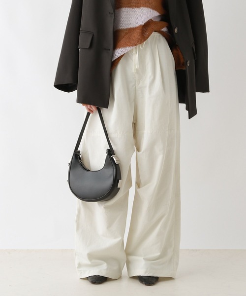 RAGEBLUE（レイジブルー）の「タックパラシュートパンツ（カーゴパンツ・レディース・ブラック/オリーブ/オフホワイト・FREE）」の2枚目の写真