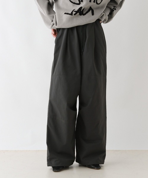 RAGEBLUE（レイジブルー）の「タックパラシュートパンツ（カーゴパンツ・レディース・ブラック/オリーブ/オフホワイト・FREE）」の17枚目の写真