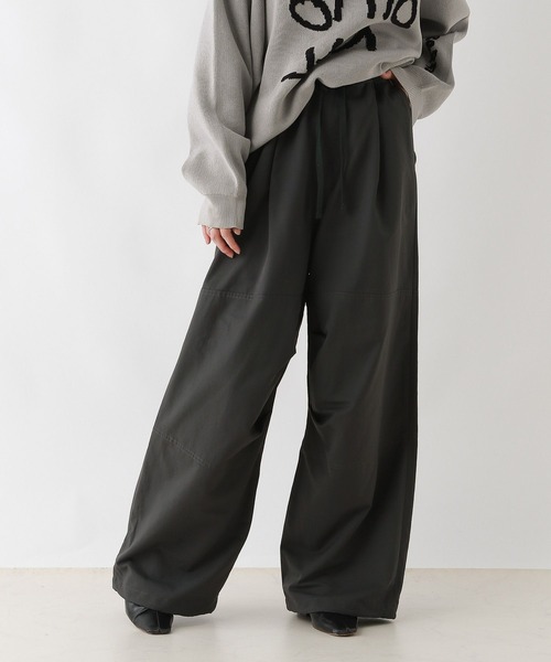 RAGEBLUE（レイジブルー）の「タックパラシュートパンツ（カーゴパンツ・レディース・ブラック/オリーブ/オフホワイト・FREE）」の18枚目の写真