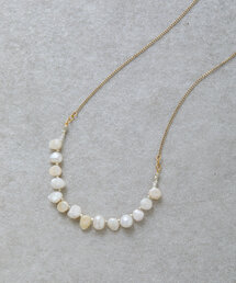 ゴールド&パールネックレス