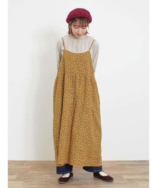 Samansa Mos2（サマンサ モスモス）の「レーススタンドネックカットソー（Tシャツ/カットソー・レディース・オフホワイト/ベージュ/ブラック・F）」の19枚目の写真