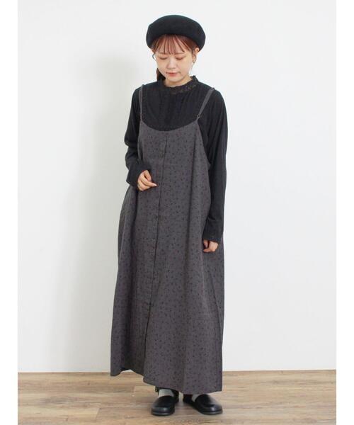 Samansa Mos2（サマンサ モスモス）の「レーススタンドネックカットソー（Tシャツ/カットソー・レディース・オフホワイト/ベージュ/ブラック・F）」の17枚目の写真