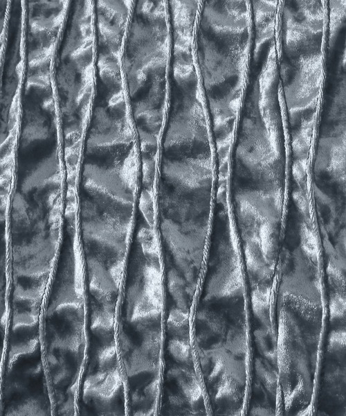 LOWRYS FARM（ローリーズファーム）の「ウネウネベロアスカート 146017（スカート・レディース・アイボリー/ブラック/ブルー・FREE）」の21枚目の写真