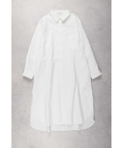 Right-on（ライトオン）の「シャツワンピース（シャツワンピース・レディース・ブルー/ホワイト・M/L/XL）」の16枚目の写真