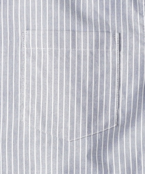 Right-on（ライトオン）の「シャツワンピース（シャツワンピース・レディース・ブルー/ホワイト・M/L/XL）」の6枚目の写真