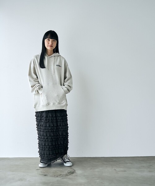 coen(コーエン)の「不純喫茶ドープ別注バックプリント裏毛フーディー(パーカー・レディース・ライム/その他1/ダークグレー/ライトグレー/その他3/その他2・L/M)」の11枚目の写真