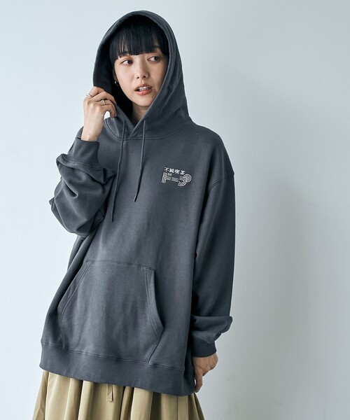 coen(コーエン)の「不純喫茶ドープ別注バックプリント裏毛フーディー(パーカー・レディース・ライム/その他1/ダークグレー/ライトグレー/その他3/その他2・L/M)」の15枚目の写真