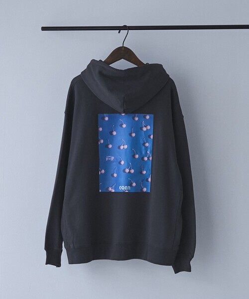 coen(コーエン)の「不純喫茶ドープ別注バックプリント裏毛フーディー(パーカー・レディース・ライム/その他1/ダークグレー/ライトグレー/その他3/その他2・L/M)」の21枚目の写真