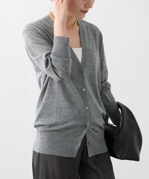 VERMEIL par iena（ヴェルメイユパーイエナ）の「cashmere silk ニット