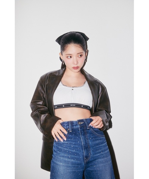 LILY BROWN(リリーブラウン)の「【LILY BROWN×MARY QUANT】トゥインクルデイジー(ブラ&ショーツ・レディース・ライトブルー/シルバー・S/M)」の3枚目の写真