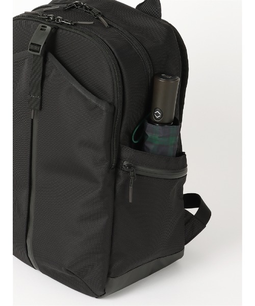 ♢新品未使用♢アバハウス SOEUR/ナイロンリュック バックパック ブラック ナイロンタッサー ポーチ付きバックパック （リュック・バック