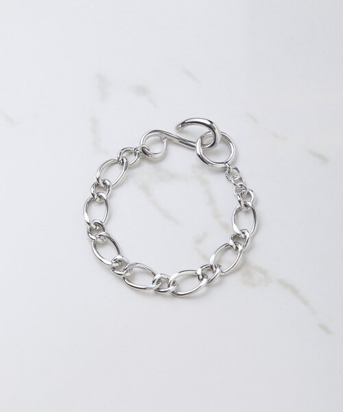 PAPILLONNER（パピヨネ）の「フックチェーンブレスレット（ブレスレット・レディース・ゴールド/シルバー・FREE）」の6枚目の写真