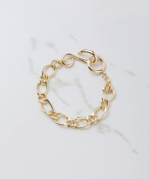 PAPILLONNER（パピヨネ）の「フックチェーンブレスレット（ブレスレット・レディース・ゴールド/シルバー・FREE）」の12枚目の写真