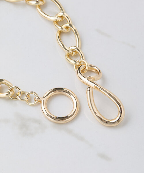 PAPILLONNER（パピヨネ）の「フックチェーンブレスレット（ブレスレット・レディース・ゴールド/シルバー・FREE）」の15枚目の写真