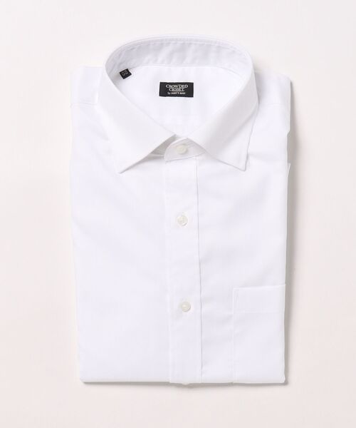 CROWDED CLOSET（クラウデッドクローゼット）の「ヘリンボーンドレスシャツ（シャツ/ブラウス・メンズ・ホワイト/ブルー・02/03）」の3枚目の写真
