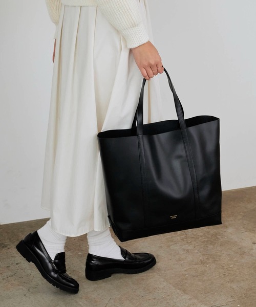 【sita parantica】シータパランティカ　トートバッグ　シボ革　レザー SITA PARANTICA（シータ パランティカ）LEATHER TOTE/Mサイズ | B'2nd