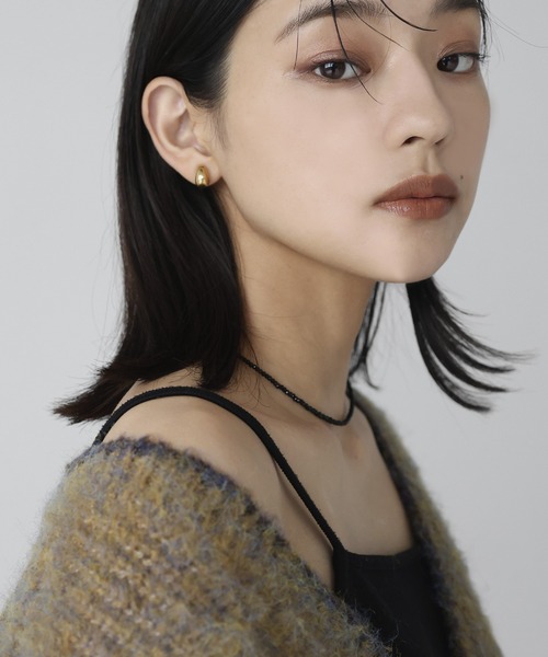 hellam(へラム)の「ビーズチョーカー(チョーカー・レディース・ブラック/シルバー・FREE)」の5枚目の写真