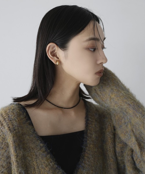 hellam(へラム)の「ビーズチョーカー(チョーカー・レディース・ブラック/シルバー・FREE)」の6枚目の写真