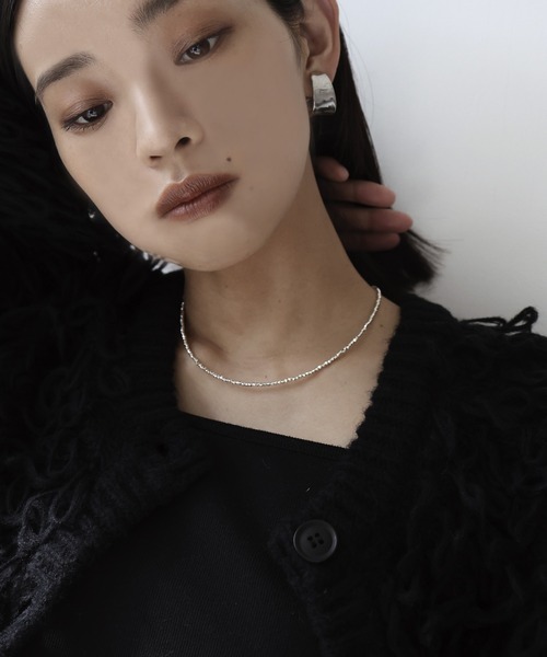 hellam(へラム)の「ビーズチョーカー(チョーカー・レディース・ブラック/シルバー・FREE)」の9枚目の写真