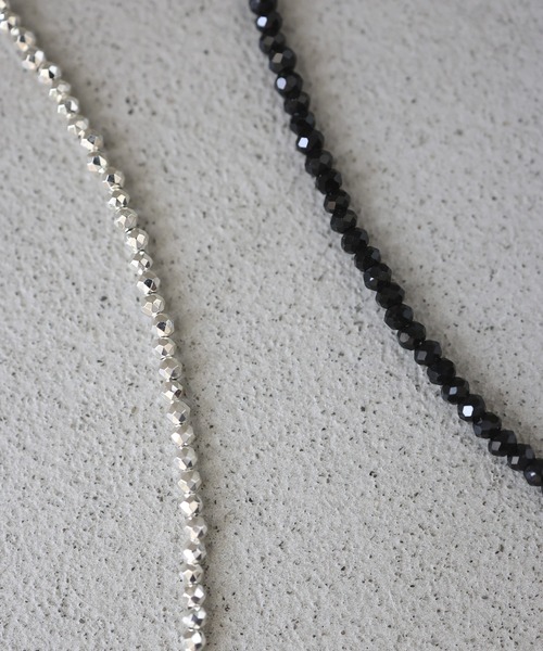 hellam(へラム)の「ビーズチョーカー(チョーカー・レディース・ブラック/シルバー・FREE)」の15枚目の写真