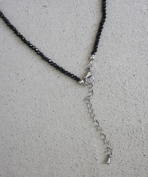 hellam(へラム)の「ビーズチョーカー(チョーカー・レディース・ブラック/シルバー・FREE)」の16枚目の写真