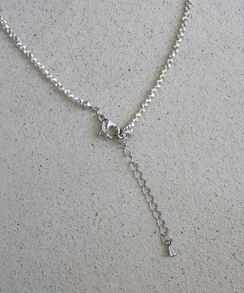 hellam(へラム)の「ビーズチョーカー(チョーカー・レディース・ブラック/シルバー・FREE)」の17枚目の写真