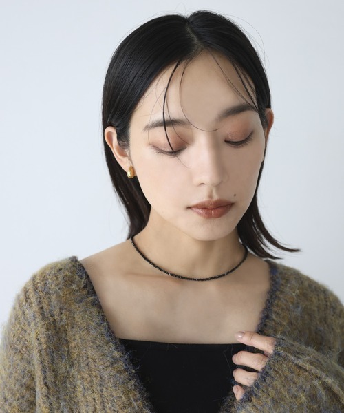 hellam(へラム)の「ビーズチョーカー(チョーカー・レディース・ブラック/シルバー・FREE)」の18枚目の写真