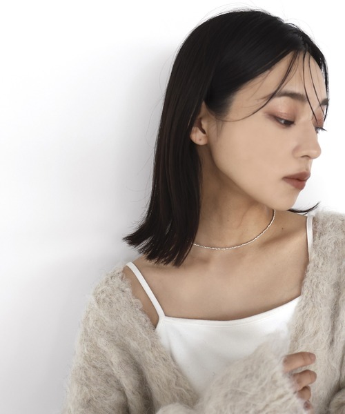 hellam(へラム)の「ビーズチョーカー(チョーカー・レディース・ブラック/シルバー・FREE)」の20枚目の写真
