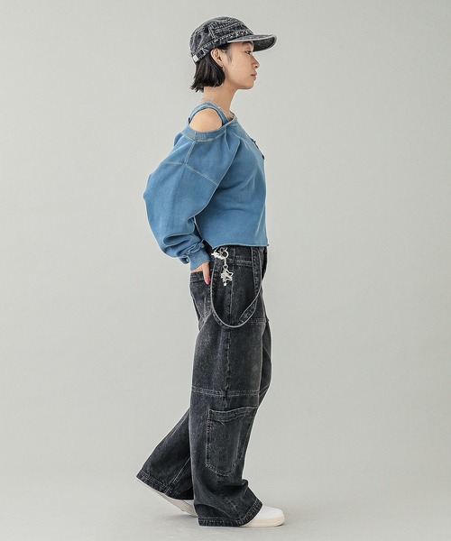 X-girl（エックスガール）の「TWINKLE STARS KEYHOLDER（キーホルダー・レディース・シルバー・ONE SIZE）」の9枚目の写真