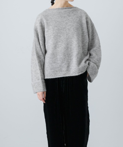 かぐれ（カグレ）の「アルパカ混ワイドスリーブニット（ニット