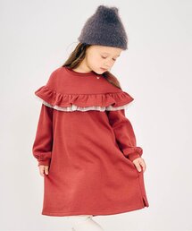 apres les cours | 【WEB限定】フリル裏シャギーワンピース(ワンピース)