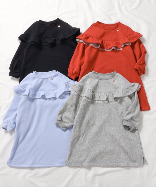 セール】【WEB限定】フリル裏シャギーワンピース（ワンピース）｜apres