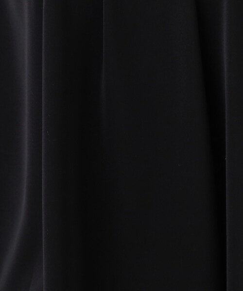 SHOO・LA・RUE（シューラルー）の「【S-3L/洗える/セレモニー】さらり軽やか スタンドカラー フリルブラウス（シャツ/ブラウス・レディース・ナチュラル/オフホワイト/ブラック・01/02/03/04/05）」の11枚目の写真