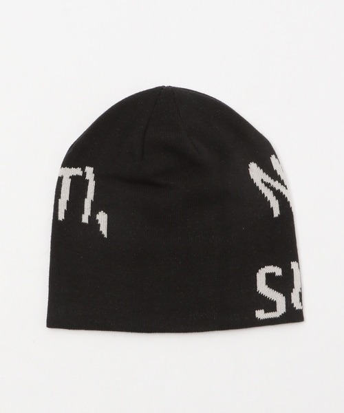 FOREVER 21(フォーエバー トゥエンティーワン)の「【2024FW】ジャガードロゴビーニー(ニットキャップ/ビーニー・レディース・ネイビー/グレー/ブラック・FREE)」の4枚目の写真