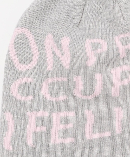 FOREVER 21(フォーエバー トゥエンティーワン)の「【2024FW】ジャガードロゴビーニー(ニットキャップ/ビーニー・レディース・ネイビー/グレー/ブラック・FREE)」の8枚目の写真