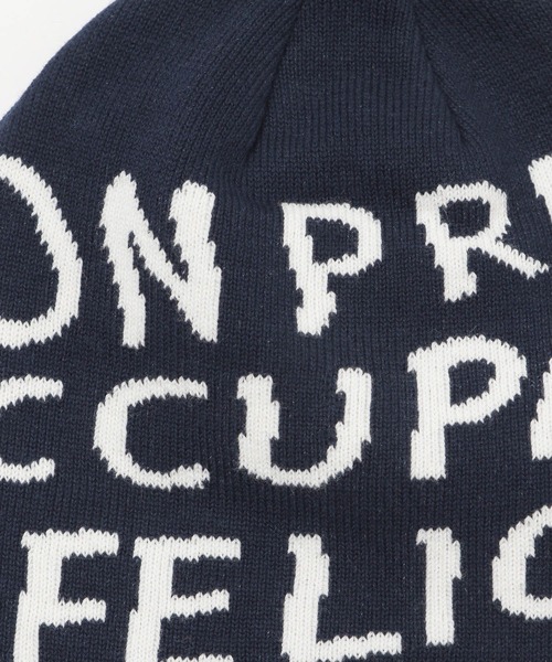 FOREVER 21(フォーエバー トゥエンティーワン)の「【2024FW】ジャガードロゴビーニー(ニットキャップ/ビーニー・レディース・ネイビー/グレー/ブラック・FREE)」の9枚目の写真