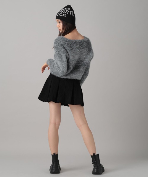 FOREVER 21(フォーエバー トゥエンティーワン)の「【2024FW】ジャガードロゴビーニー(ニットキャップ/ビーニー・レディース・ネイビー/グレー/ブラック・FREE)」の20枚目の写真