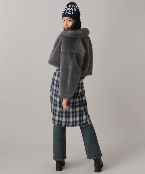 FOREVER 21(フォーエバー トゥエンティーワン)の「【2024FW】ジャガードロゴビーニー(ニットキャップ/ビーニー・レディース・ネイビー/グレー/ブラック・FREE)」の15枚目の写真